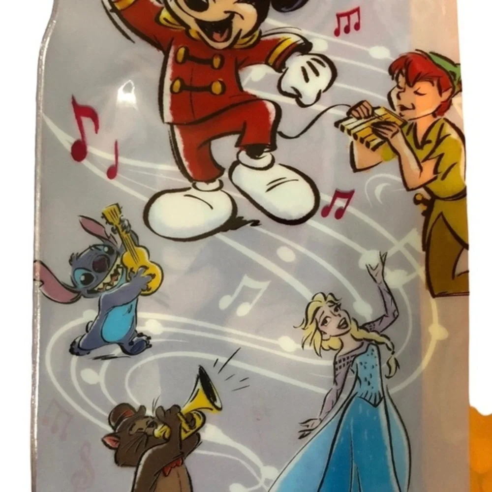 2 Disney 100th Anniversary Mickey Mouse & Disney characters pencil case‎ pouch